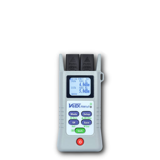 VeEX | FX41xT PON Terminated Power Meter, 1G/10G - 1490/1577nm with VFL | #Z06-99-255P