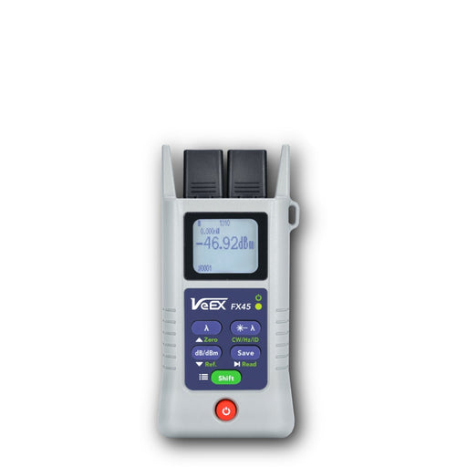 VeEX | FX41xT PON Terminated Power Meter, 1G/10G - 1490/1577nm with VFL | #Z06-99-255P