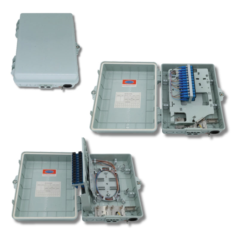 Fiber Optic Enclosure with 8 SC/APC Adapters | #FS24811