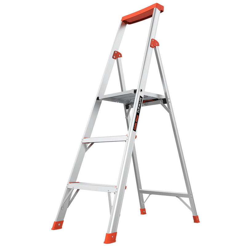 Flip-N-Lite 5' Aluminum Stepladder, Type IA, 300lb Load Capacity | #15273-001