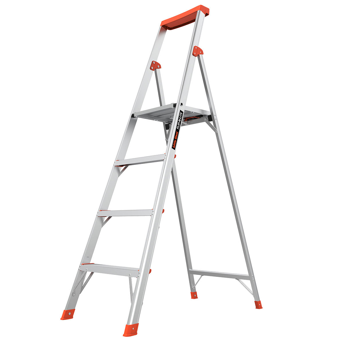 LITTLE GIANT LADDER | Flip-N-Lite 6' Aluminum Stepladder, Type IA