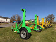 DESTINY SOLUTIONS | Heavy Duty Manual-Adjustable Height Reel Trailer – 5,200 lb Capacity with Fenders and Extra Spool Bar | #RTM-5200K-SF