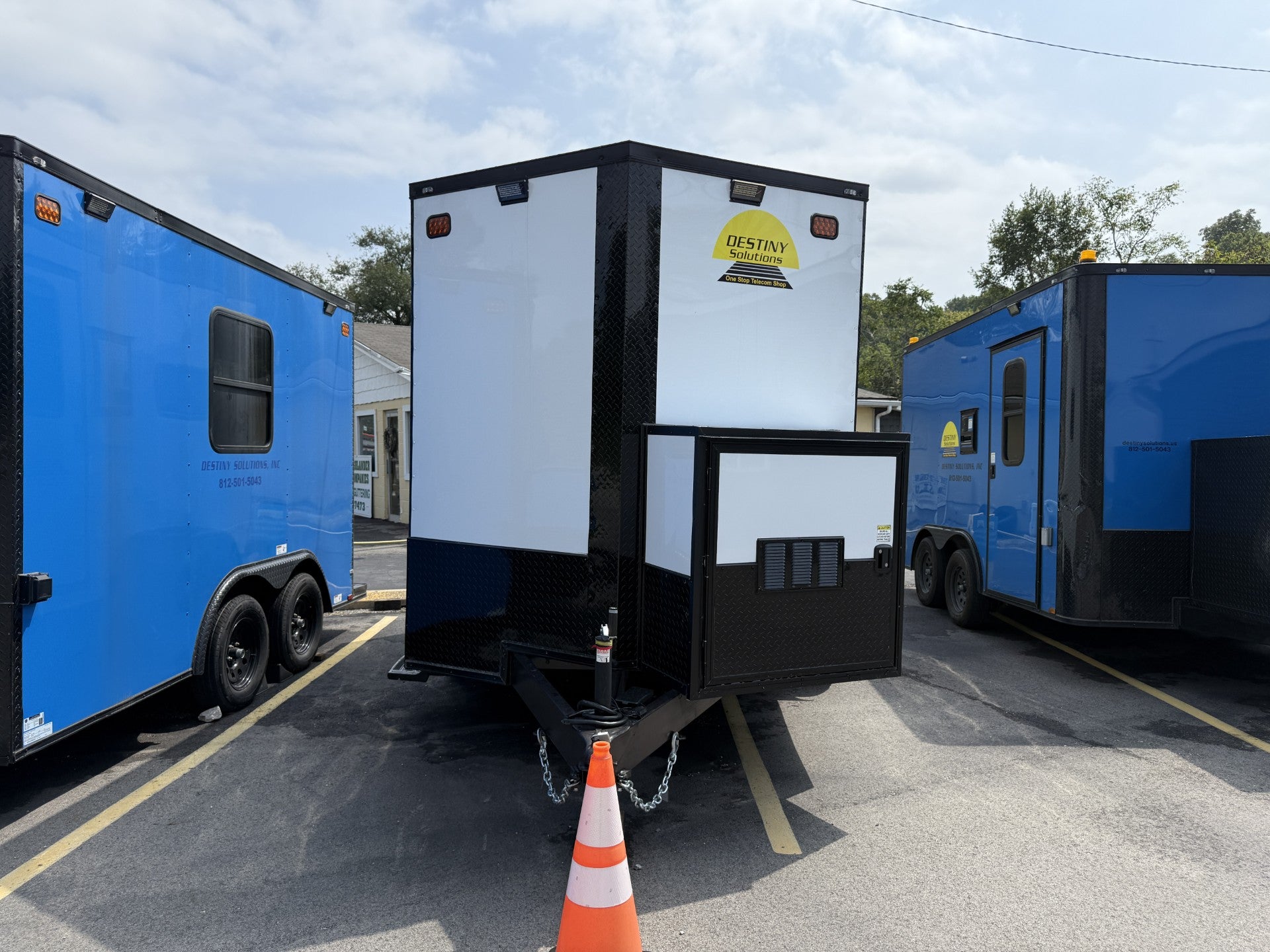 SMG TRAILERS | 7X12 Fiber Splicing Trailer | #FST-7X12 — Destiny