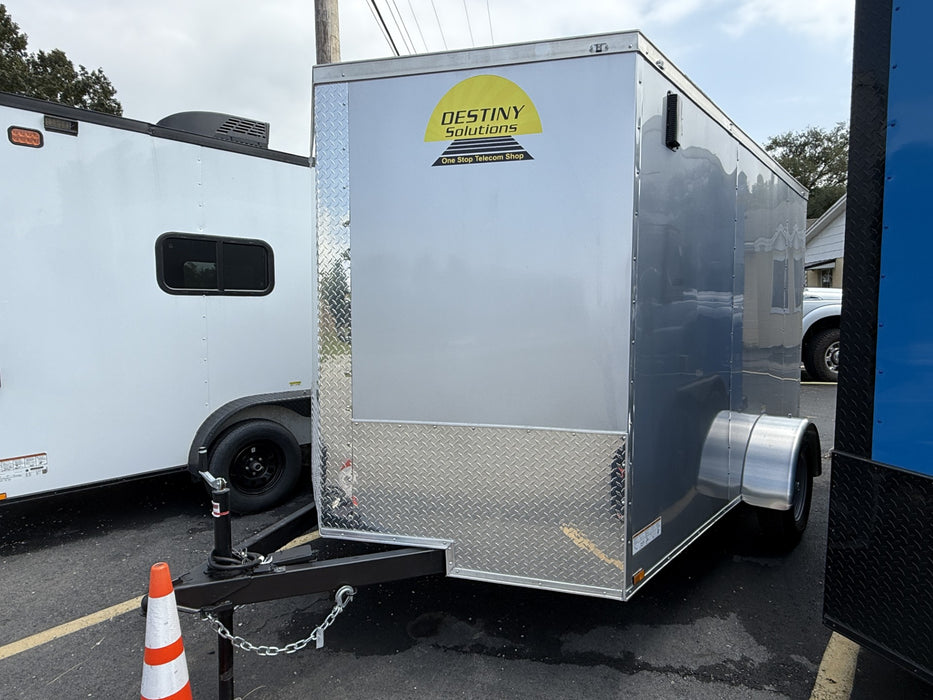 SMG TRAILERS | Single Axle Cargo/Tower Trailer | #TRL-7X10SA