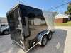 SMG TRAILERS | 7x14 Tandem Cargo Trailer with Ramp and Side Door. Interior light. Grey/Black | #TRL-7X14TA