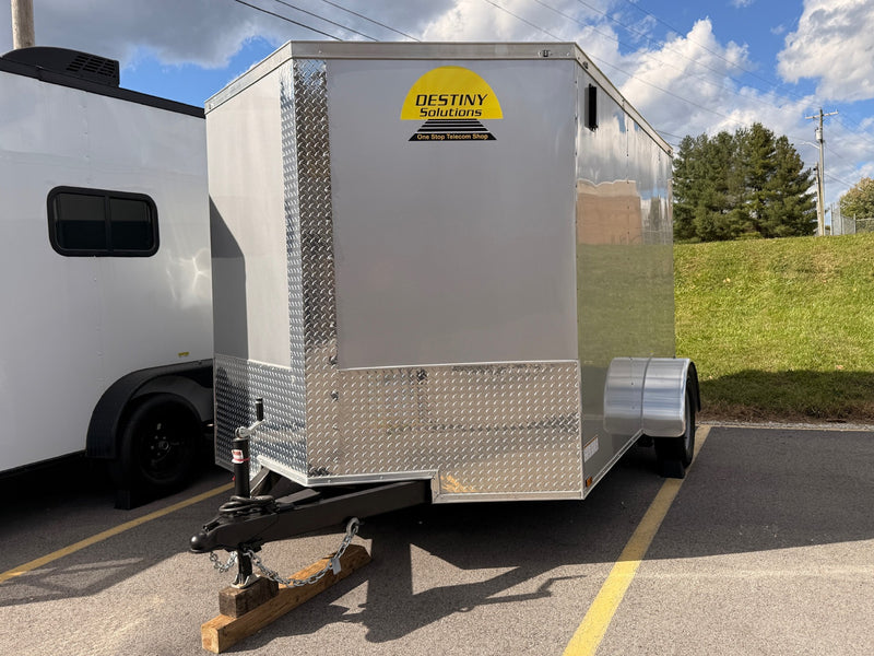 SMG TRAILERS | 7X10 Single Axle Cargo/Tower Trailer | #TRL-7X10SA