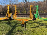 DESTINY SOLUTIONS | Heavy Duty Manual-Adjustable Height Reel Trailer – 5,200 lb Capacity with Fenders | #RTM-5200K-F