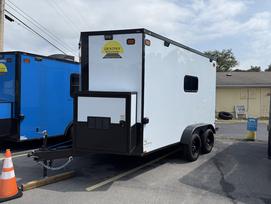 SMG TRAILERS | 7X12 Fiber Splicing Trailer | #FST-7X12