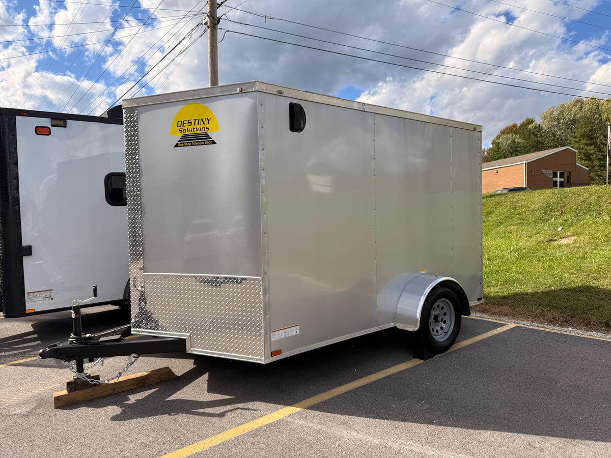 SMG TRAILERS | 7X10 Single Axle Cargo/Tower Trailer | #TRL-7X10SA ...
