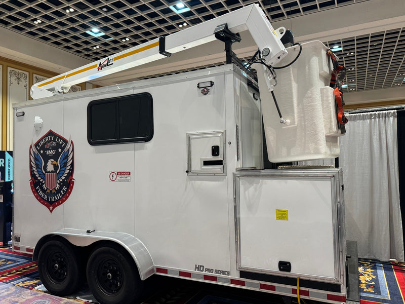 SMG TRAILERS | Liberty Lift Bucket Lift Fiber Trailer | #LLB-LFT