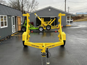 Heavy Duty Manual-Adjustable Height Reel Trailer - 7,000lb Capacity | #RTM-7KFB-Y
