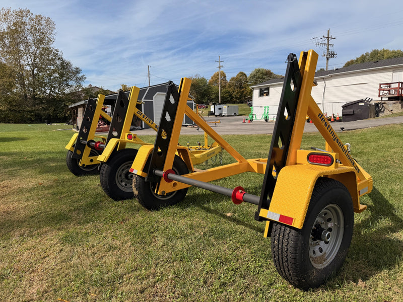DESTINY SOLUTIONS | Hydraulic Lift Reel Trailer - 7,000lb Capacity | #RTH7KFBY