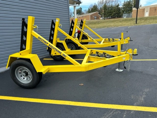 Hydraulic Lift Reel Trailer - 7,000lb Capacity | #RTH7KFBY