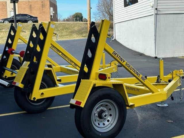 Hydraulic Lift Reel Trailer - 7,000lb Capacity | #RTH7KFBY