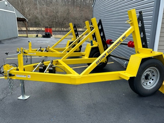 Hydraulic Lift Reel Trailer - 7,000lb Capacity | #RTH7KFBY