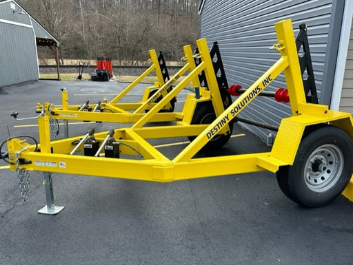 Hydraulic Lift Reel Trailer - 7,000lb Capacity | #RTH7KFBY