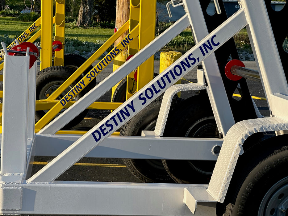 Hydraulic Lift Reel Trailer | 7,000 Lbs. Capacity | #RTH7KFBY