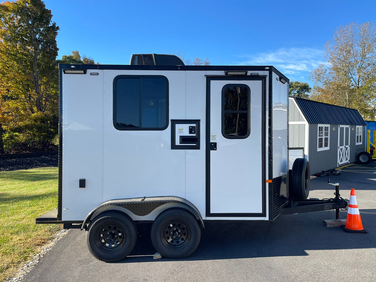 Fiber Trailer Rental Rates SMG TRAILERS | 6X10 Fiber Splicing Trailer | #FST-6X10 — Destiny Solutions