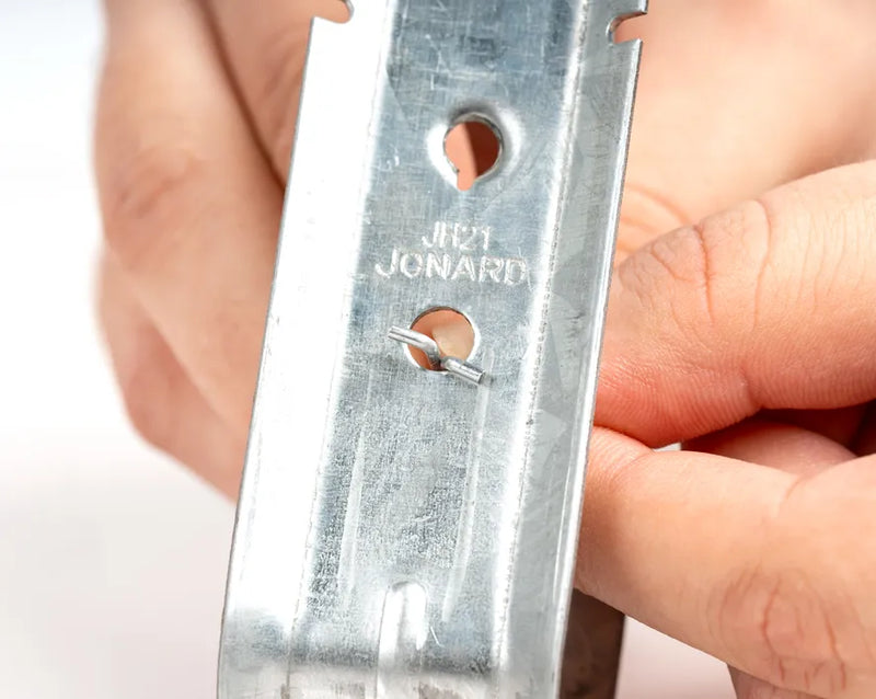 JONARD | 1 5/16 inch Standard J Hook, Size 21, Pack of 100 | #JH21-100