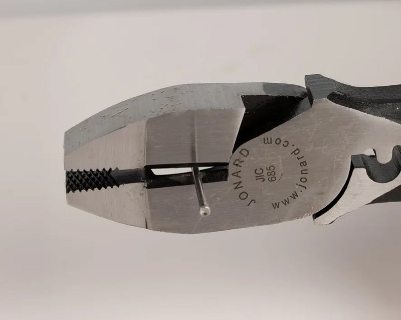 JONARD | Lineman's Pliers with Fish Tape Puller & Crimper | #JIC-685