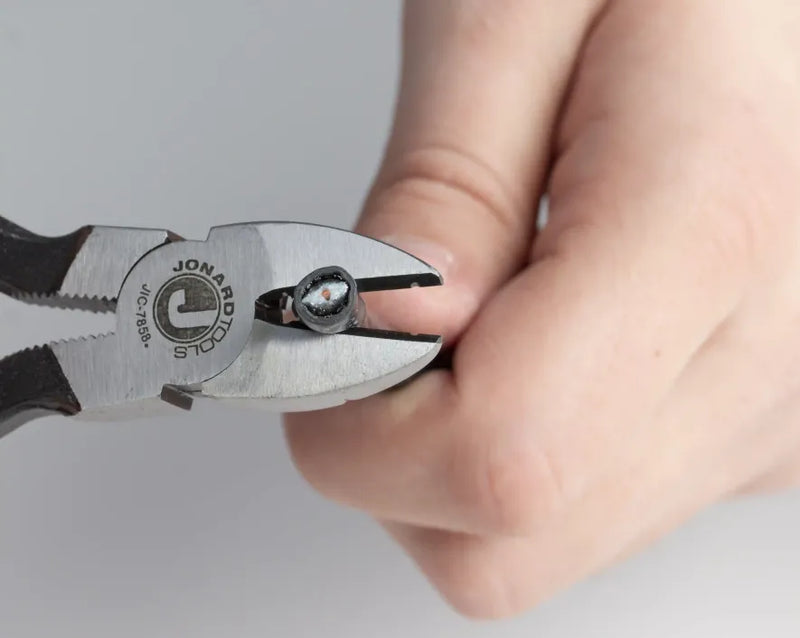 JONARD | Telecom Diagonal Cutting Pliers, 6-1/4 inch | #JIC-7858