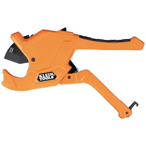 KLEIN TOOLS | 1-1/4-Inch Precision Ratcheting PVC Pipe Cutter | #50044