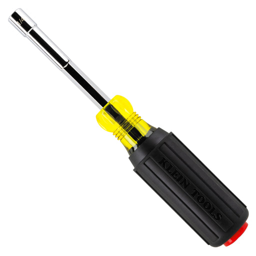 KLEIN TOOLS | Color-Coded Magnetic Hollow-Shaft Heavy-Duty Nut Driver, 1/4-Inch | #65414MAG