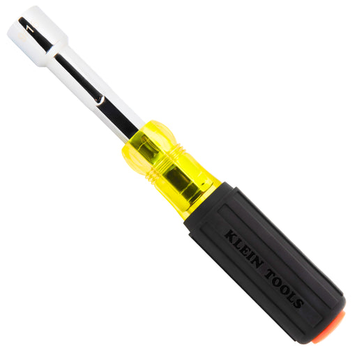 KLEIN TOOLS | Color-Coded Magnetic Hollow-Shaft Heavy-Duty Nut Driver, 9/16-Inch | #654916MAG