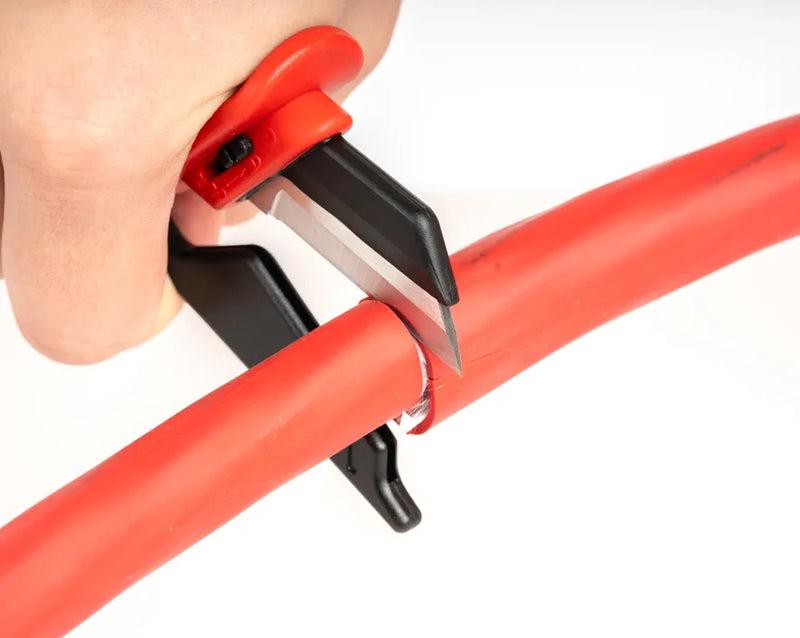 JONARD | Insulated Cable Dismantling Knife with Blade Guard | #KN-300INS