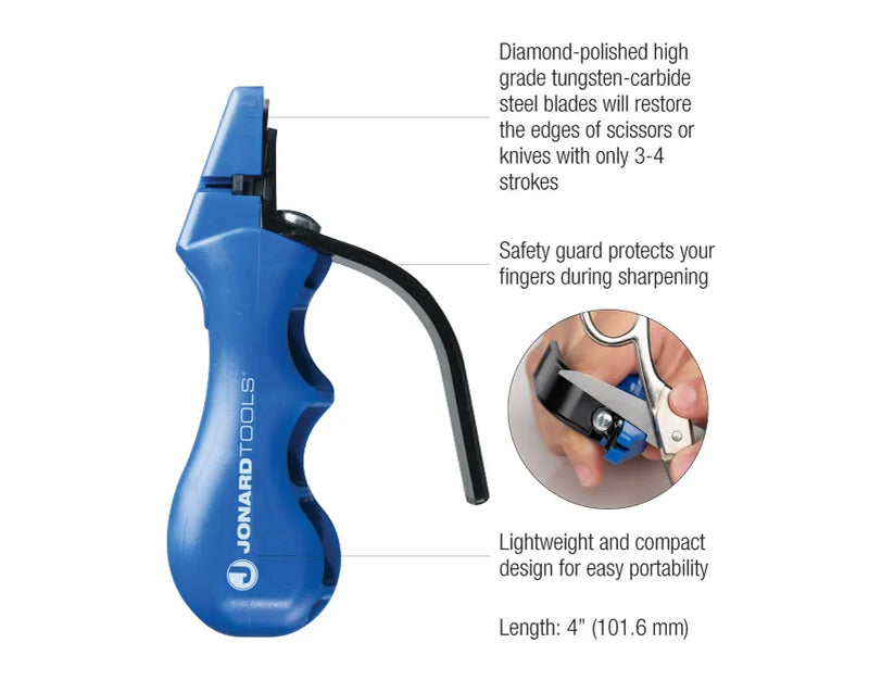 JONARD | Knife and Scissor Sharpener | #KSS-1