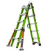 LITTLE GIANT LADDER | Conquest All-Terrain Fiberglass  Articulated Extendable Ladder, Type IA, 300lb Load Capacity, Model 22 | #17102-001