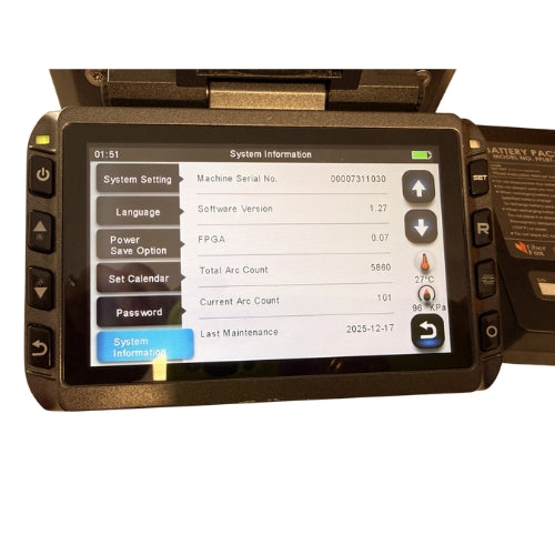 FiberFox | Pre-Owned Mini 5C+ Core Alignment Splicer w/ Digital Zoom | #MINI-5CPLUS-PO