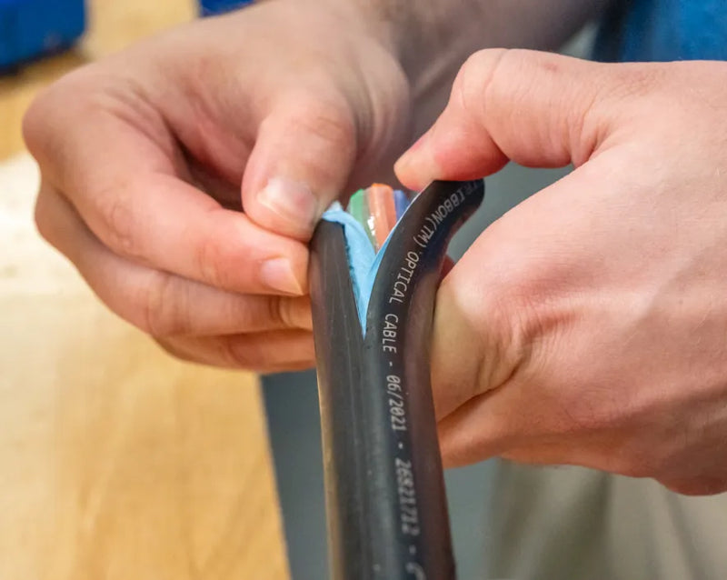 JONARD | Mid Span Slit & Ring Tool for RocketRibbon® Cable (11.6 mm-22.6 mm) | #MS-836