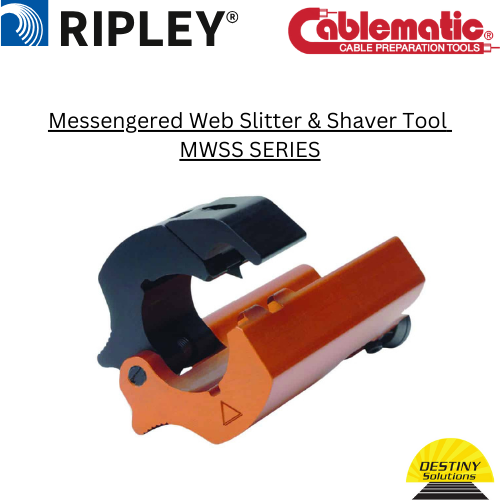 Ripley Cablematic | MWSS-400 / 37045 Messengered Web Slitter & Shaver Tool