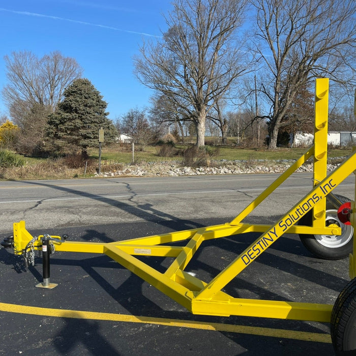 Manual Adjustable Height Reel Trailer - 5,200lb Capacity | #RT-5200K