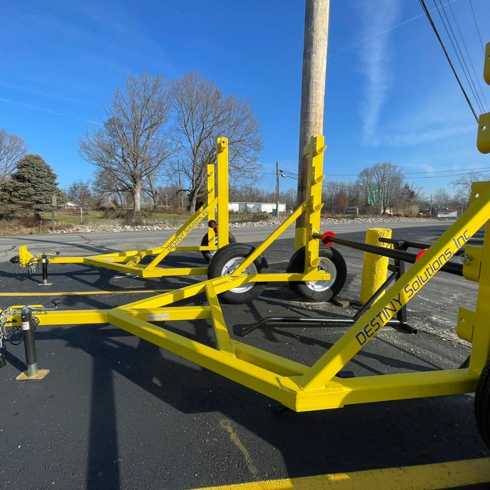 Manual Adjustable Height Reel Trailer - 5,200lb Capacity | #RT-5200K
