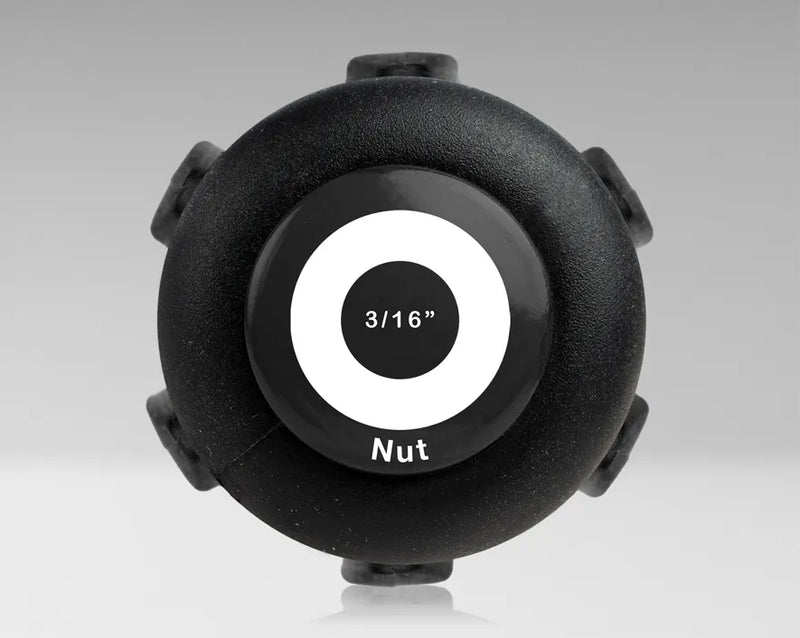 JONARD | 3/16" Hollow Nut Driver, 3" Shaft | #ND-630316