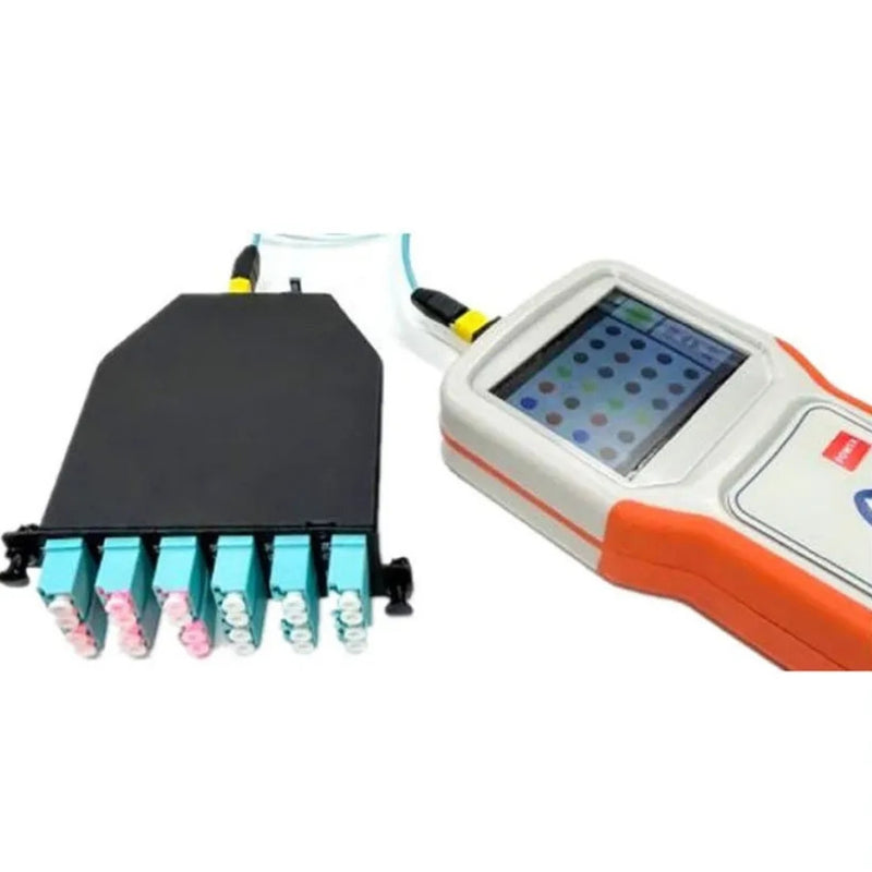OPTIX AMERICA | Visual fault locator for 24 core MPO fiber | #VFL-MPO24