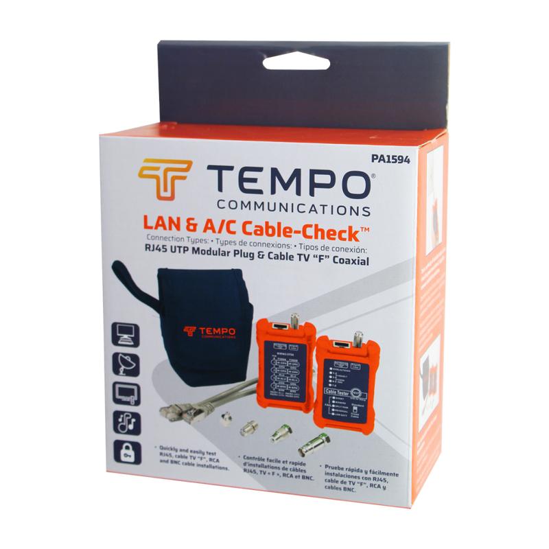 TEMPO | LAN & A/V Cable-Check | #PA1594