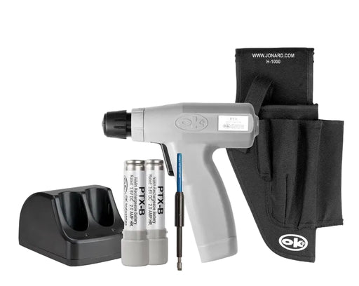 JONARD | PTX Tool, DFB224, 115V Batt Charg, 2 Batt, H-1000 | #PTX-KIT1DH