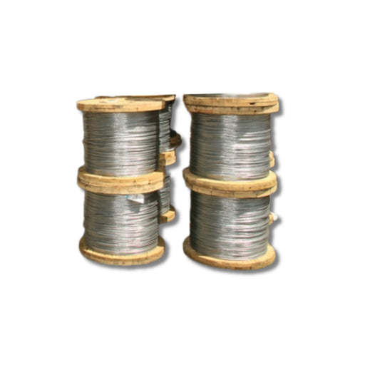 Priority Wire & Cable | 1/4 in 75 STR-EHS CLASS A GALV. RUS APPROVED 1/4 STRAND 1 X 5000' REEL | #1/4-STR-EHS