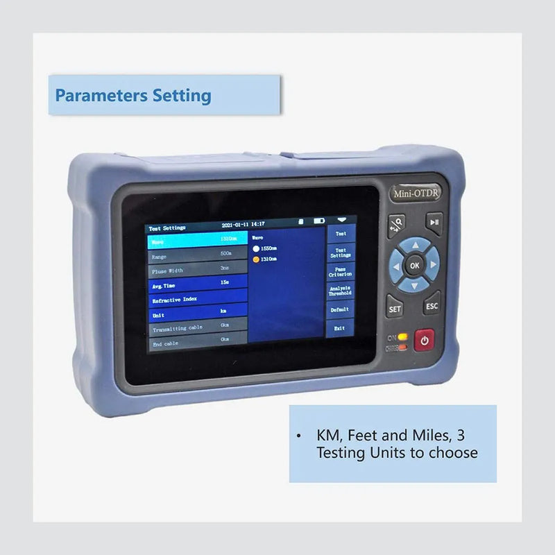 OPTIX | Singlemode OTDR (Wavelength 1310/1550± 20nm) | #WRX3000-D