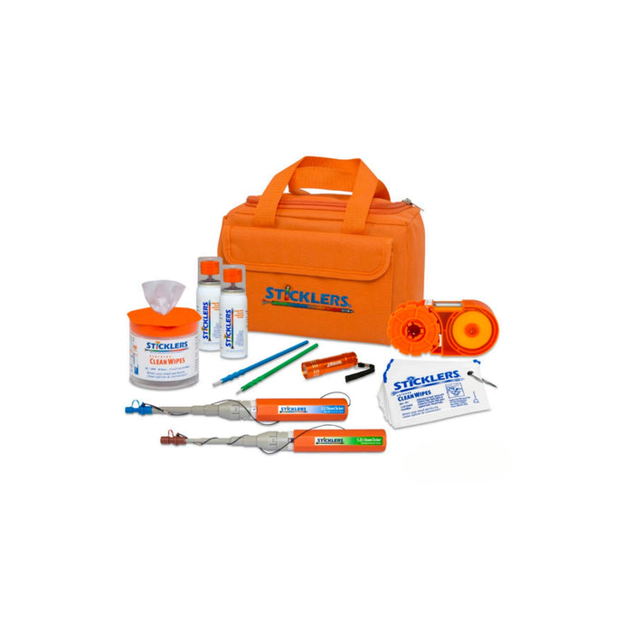 Sticklers | Fiber Optic Cleaning Kit, Heavy-Duty (2,300+ cleanings) | #FK12