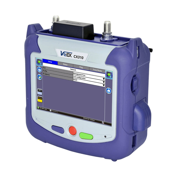 VeEX | VePAL CX310 DOCSIS 3.1 Installation Test Set W/ Enhanced Spectrum Engine | #Z02-05-004P