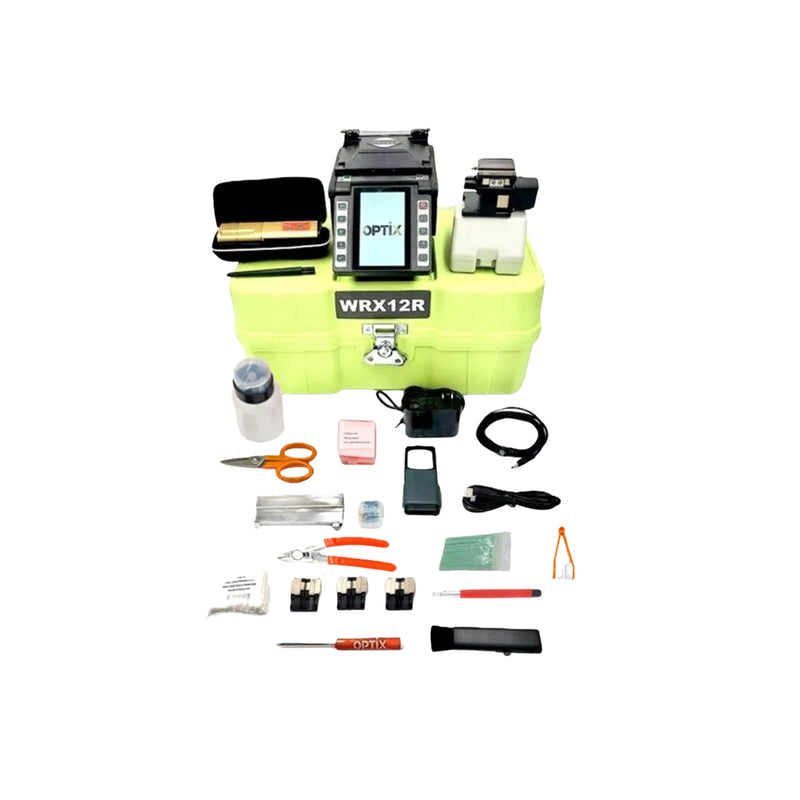 OPTIX | Ribbon Splicer Kit W/Precision Cleaver, Thermal Stripper, 12f Holders | #WRX12R