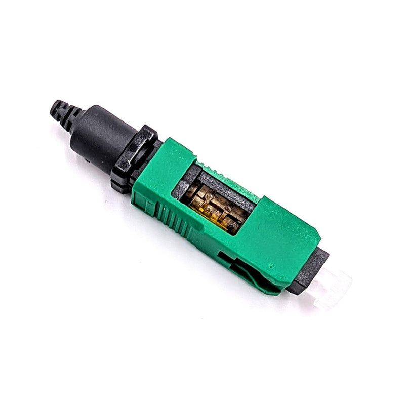 OPTIX | FTTH Field-Installable 900um SC/APC Mechanical Connectors (10 pack) | #FTTHMC-SCA-SM-09-10