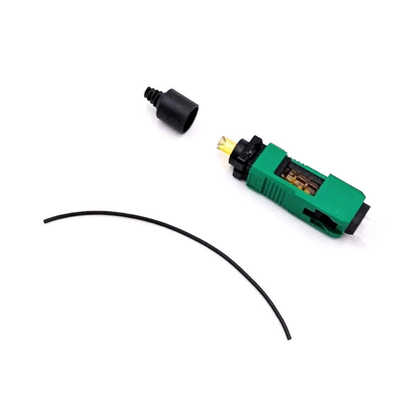 OPTIX | FTTH Field-Installable 900um SC/APC Mechanical Connectors (10 pack) | #FTTHMC-SCA-SM-09-10