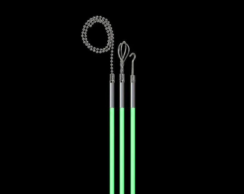 JONARD | 9 ft Compact Glow Rod Kit, 3/16 inch Diameter | #RDG-9