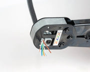 JONARD | Unshielded RJ45 Passthrough Connector for CAT6A Cable, Pack of 100 | #RJ456AUS-100