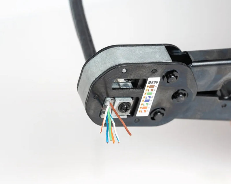 JONARD | Unshielded RJ45 Passthrough Connector for CAT6A Cable, Pack of 100 | #RJ456AUS-100